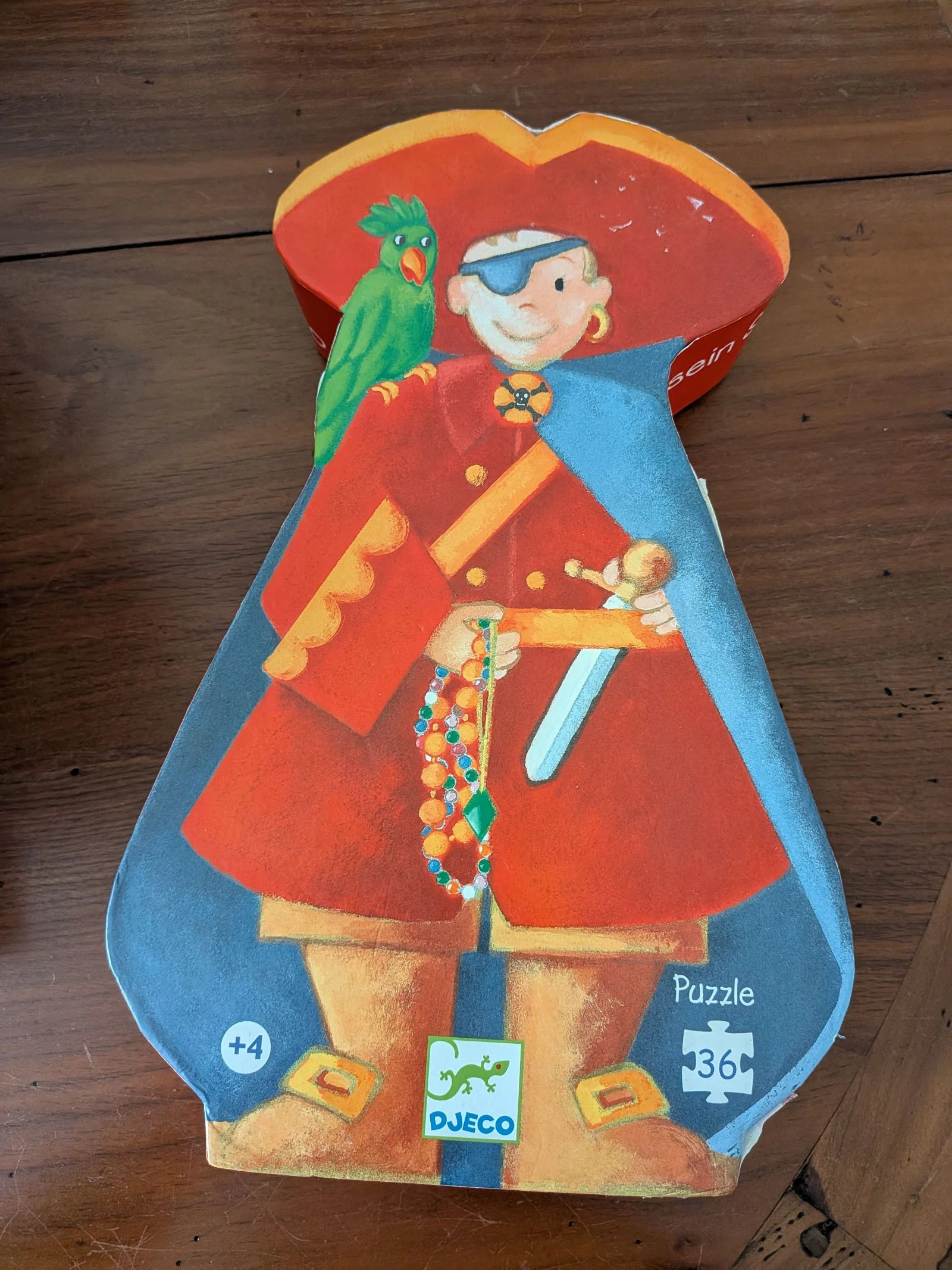 Puzzle le pirate et son trésor 